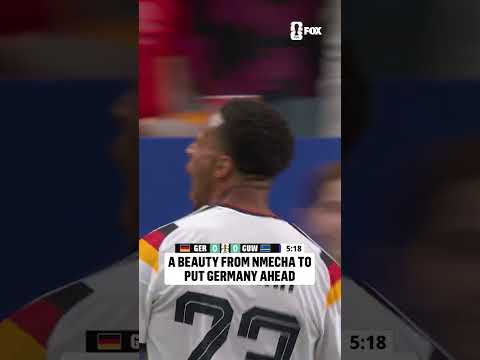 GERMANY's 1ST GOAL OF THE 2026 FIFA WORLD CUP!