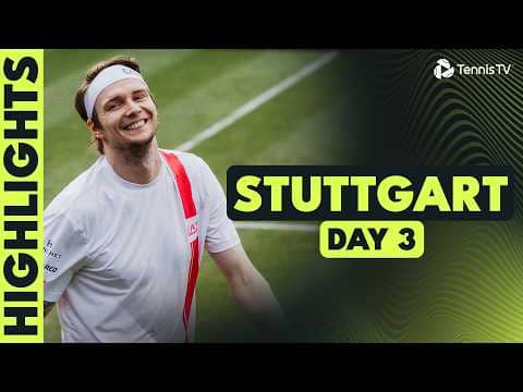 Bublik Faces Struff; Bellucci Takes On Hanfmann | Stuttgart 2026 Day 3 Highlights