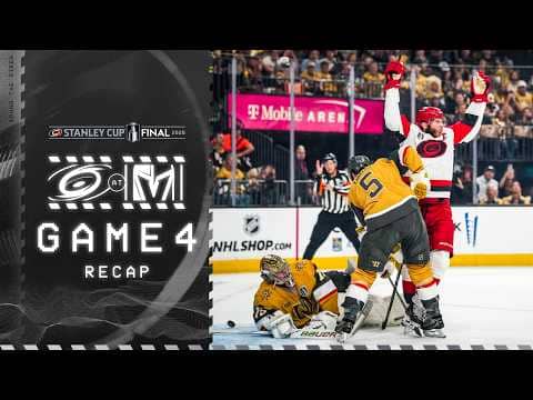 Cinematic Recap: Game 4 at Vegas Golden Knights