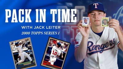 Jack Leiter Rips Packs From His Birth Year