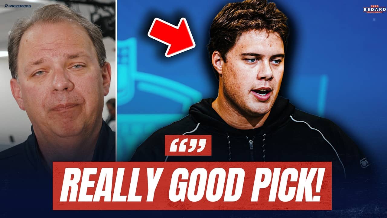 Greg Bedard REACTS to Patriots First Round Pick Caleb Lomu