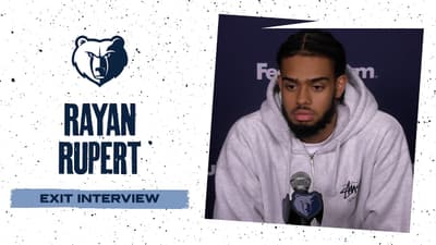 Rayan Rupert | 2025-26 Grizzlies Exit Interviews