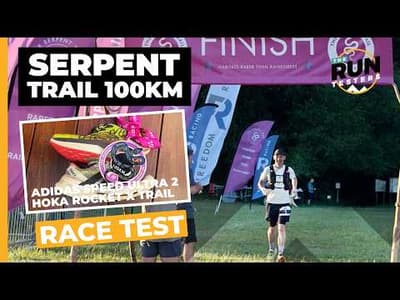 Serpent Trail 100km Race Test: Adidas Agravic Speed Ultra 2 I HOKA Rocket X Trail | Forerunner 970