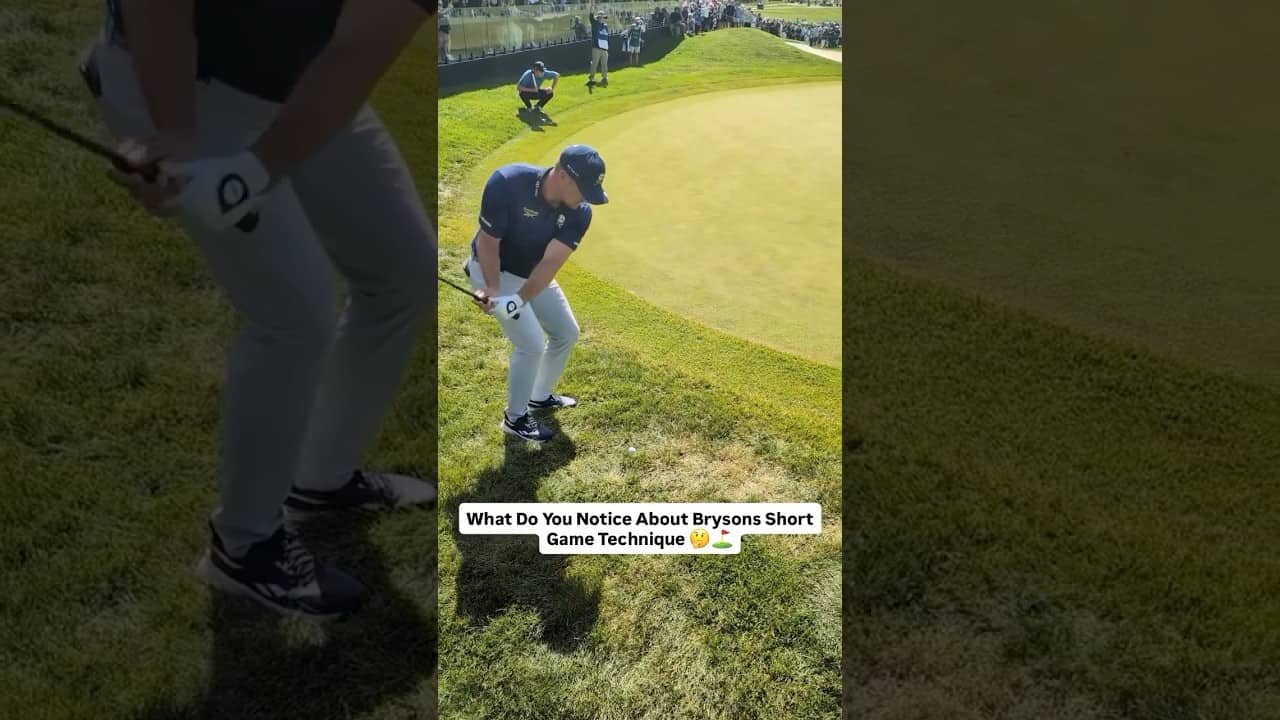 Bryson’s Rough Chip Secrets ⛳️ Stability, Bounce & Control for Juniors 🏌️♂️