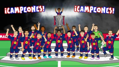 BARCELONA WIN LA LIGA🏆 Campeones! El Clasico FC Barcelona 2-0 Real Madrid Highlights