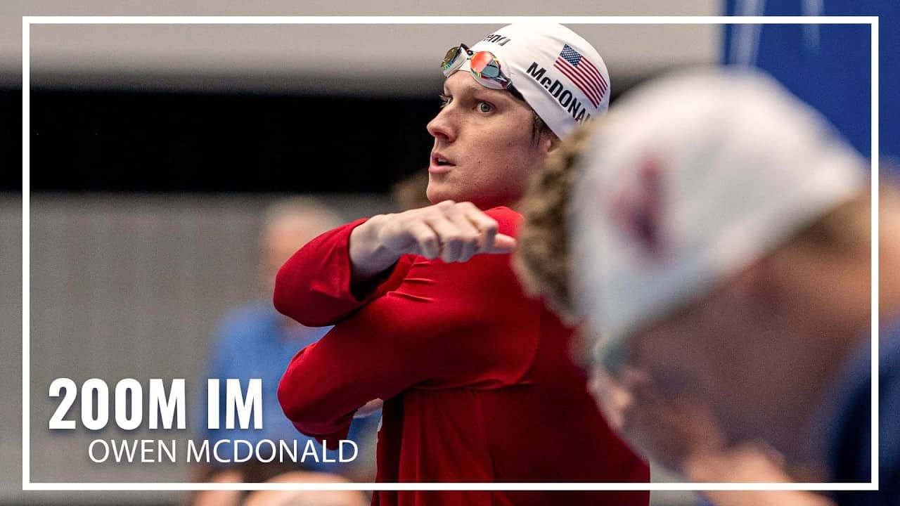 Owen McDonald Comes Out On Top in 200M IM | 2026 TYR Pro Swim Series Indianapolis