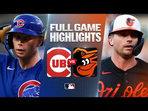 CUBS vs. ORIOLES: Official Full Game Highlights (July 8) | 2026 MLB Season