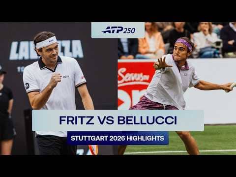 Taylor Fritz vs. Mattia Bellucci | Stuttgart 2026 Quarter-finals