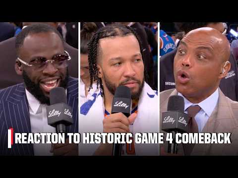 The Inside Guys & Draymond Green react to HISTORIC Knicks' Game 4 comeback šæ | Inside the NBA