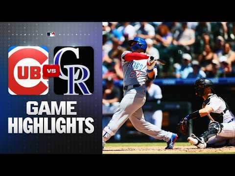 Cubs vs. Rockies Game Highlights (6/11/26) | MLB Highlights