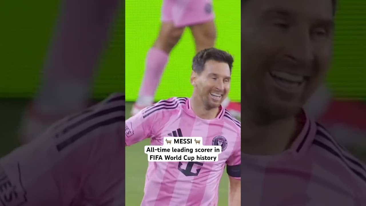 Messi breaks all-time FIFA World Cup goal scoring record ๐
