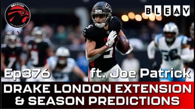 Drake London extension and Falcons season predictions ft. Joe Patrick: Falcoholic Live, Ep376
