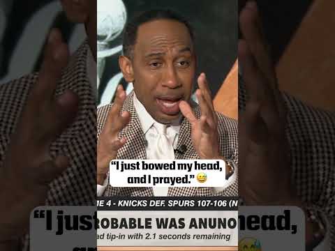 Stephen A. recaps being there for the action in Game 4 😭