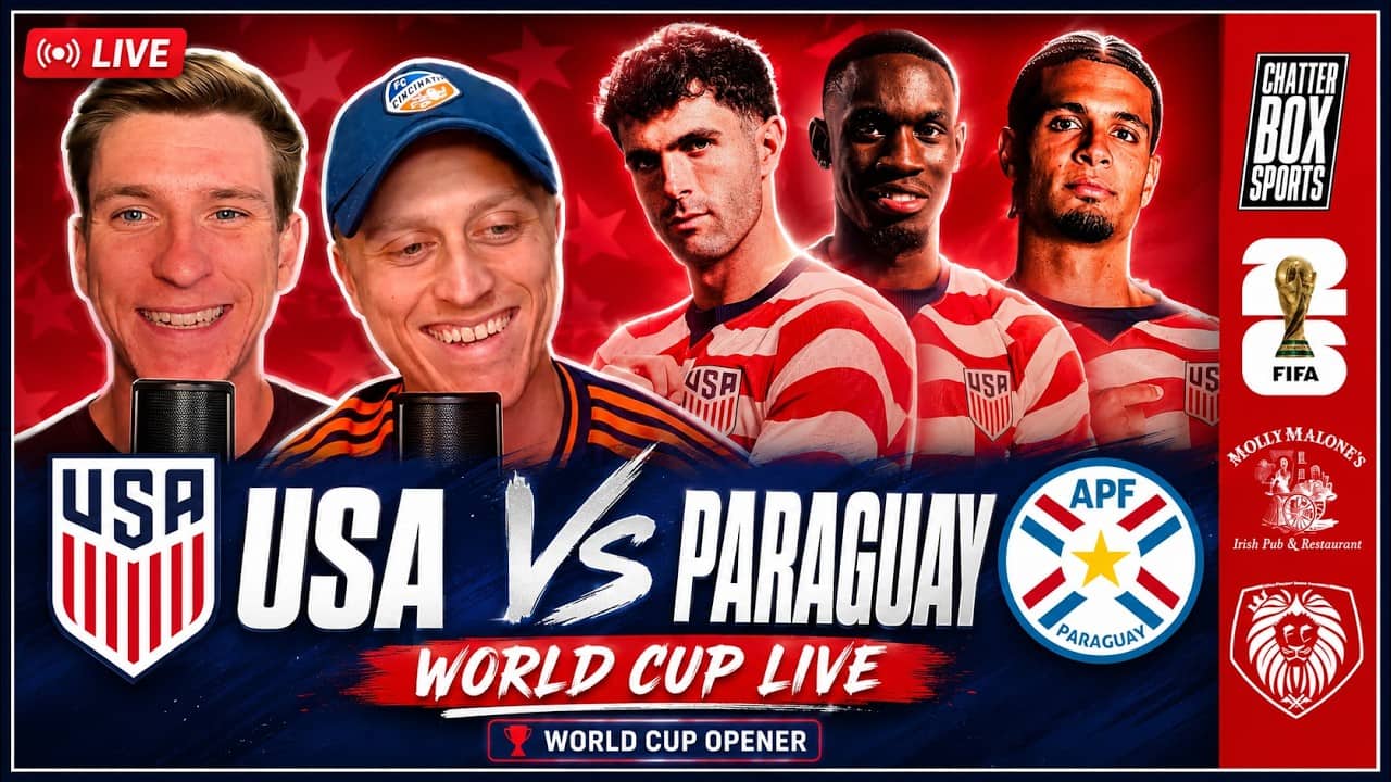 USMNT vs Paraguay 2026 FIFA World Cup Live Preview Show