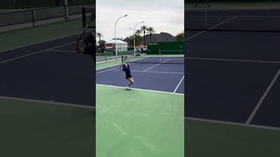 #tenniserve wide plus one