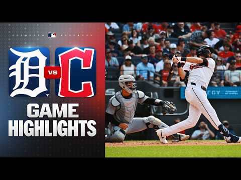 Tigers vs. Guardians Game Highlights (6/13/26) | MLB Highlights