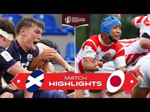 Pure ENTERTAINMENT 🤯 Scotland v Japan | Junior World Championships 2026 | Match Highlights