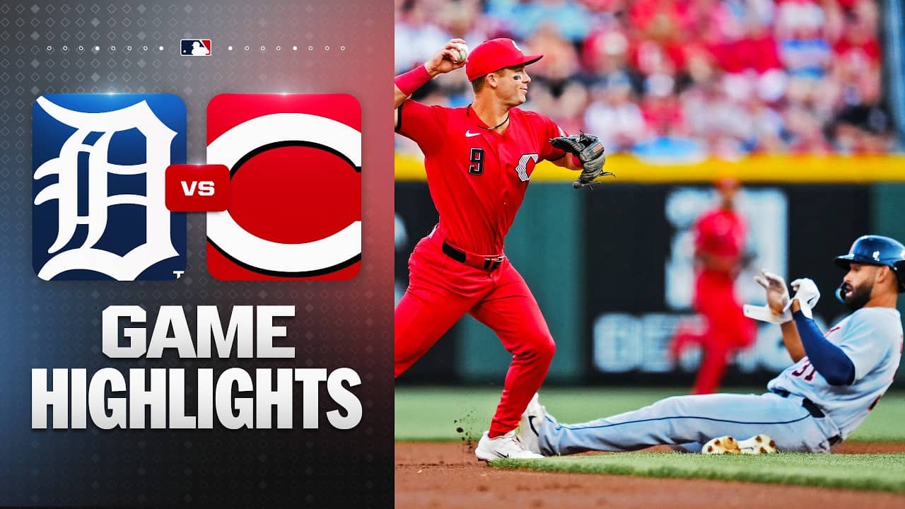 Tigers vs. Reds Game Highlights (4/25/26) | MLB Highlights